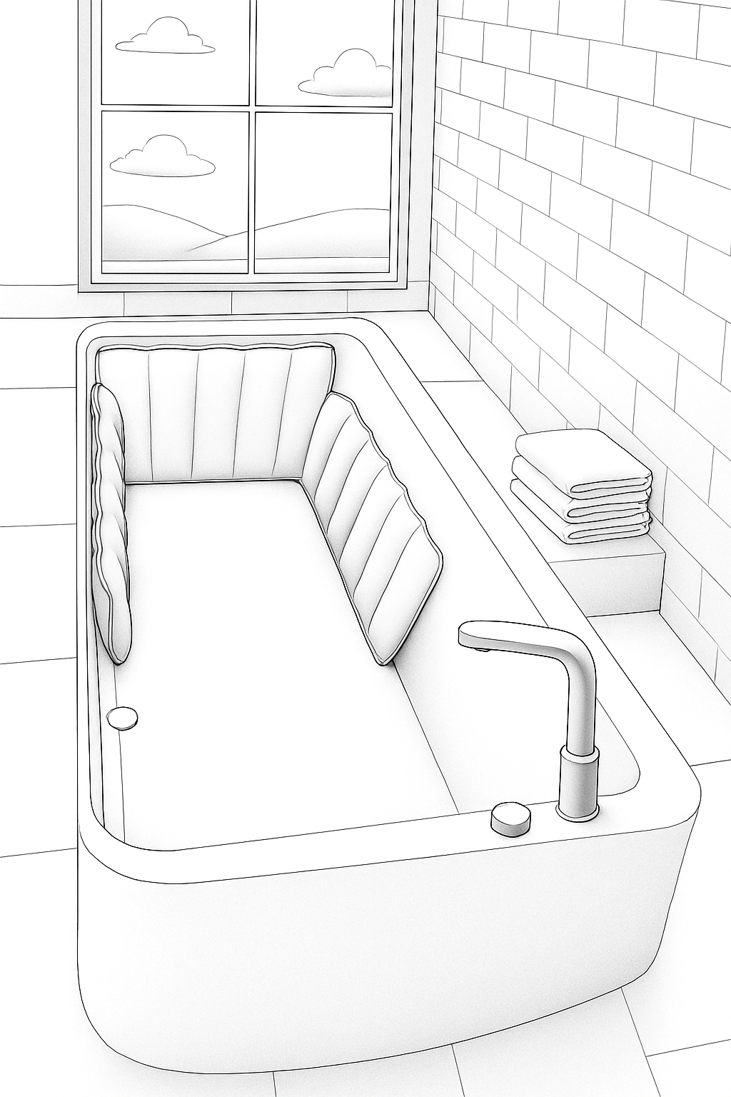 Softer Starts 3-Pack Inflatable Bath Support Pillows