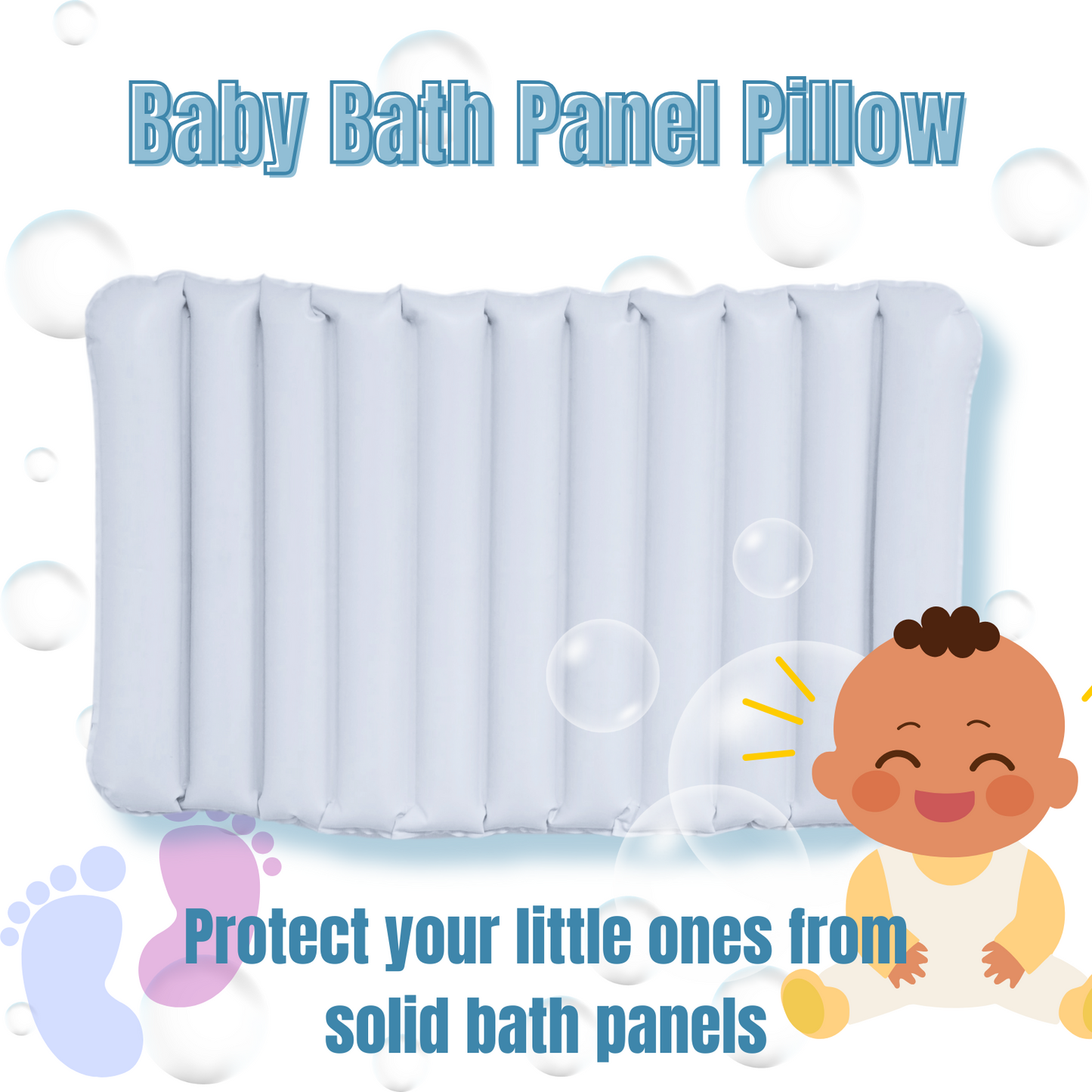 Softer Starts 3-Pack Inflatable Bath Support Pillows